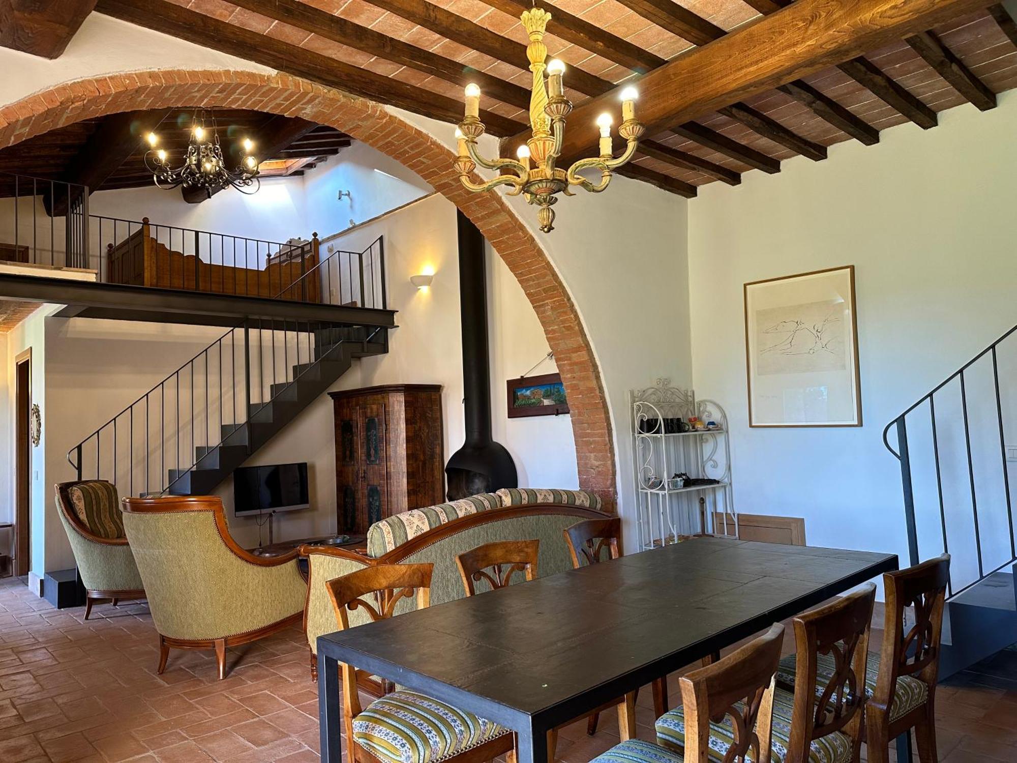 Fornace Del Conte Apartment Abbadia di Montepulciano Luaran gambar